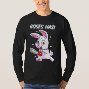 Kwaad Hasi voor mannen en vrouwen Halloween Costum T-shirt