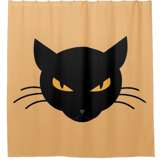 Kwaad Kat Douchegordijn (Voorkant)