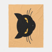 Kwaad Kat Fleece Deken (Voorkant)