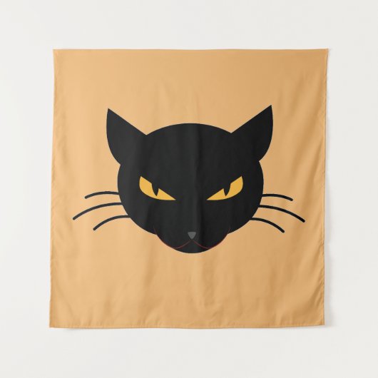 Kwaad Kat Wandkleed (Voorkant)