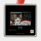 Kwaad Metalen Ornament (Voorkant)