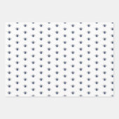Kwaad oogontwerp, blauw oog inpakpapier vel (Voorkant 2)
