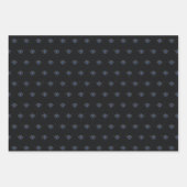 Kwaad oogontwerp, blauw oog inpakpapier vel (Voorkant)