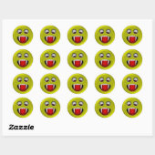 Kwaad Ronde Sticker (Vel)
