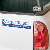 Kwaad waarop je kunt rekenen - Stemming voor 2020 Bumpersticker (Op Truck)