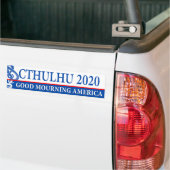 Kwaad waarop je kunt rekenen - Stemming voor Cthul Bumpersticker (Op Truck)