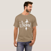 Kwaadaardig beste ontwerp retro t-shirt (Voorkant volledig)