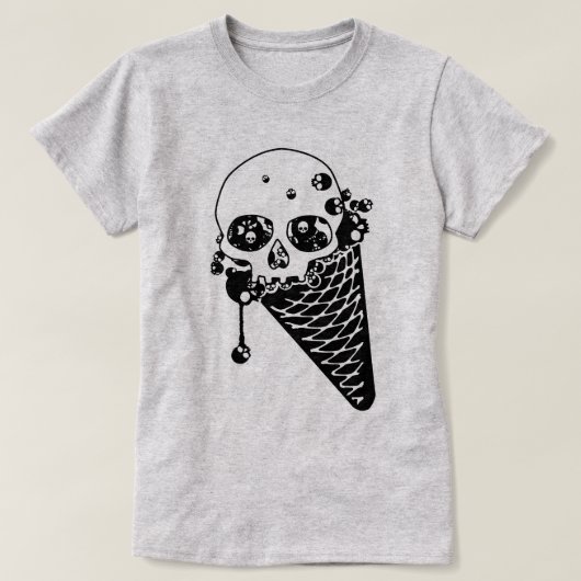 Kwaadaardig Ijsje T-shirt (Design voorkant)