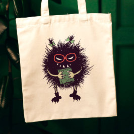 Kwaadaardig Karakter Gothische Boekliefhebber Tote Bag