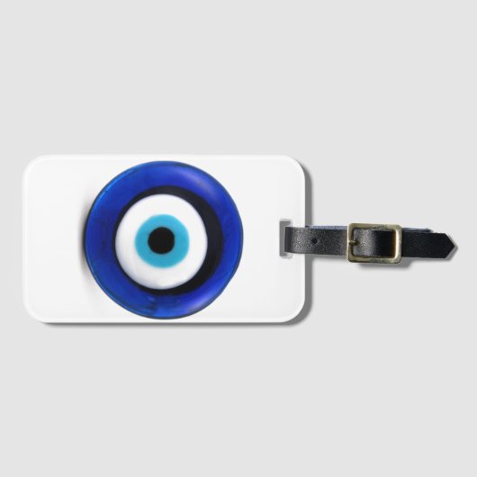 kwaadaardig oog bagagelabel (Voorkant (horizontaal))