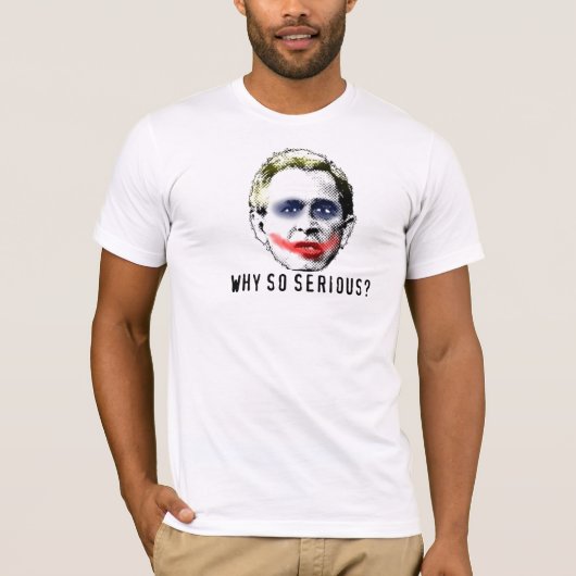 kwaadaardig president - Gepersonaliseerd T-shirt (Voorkant)