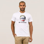 kwaadaardig president - Gepersonaliseerd T-shirt (Voorkant volledig)