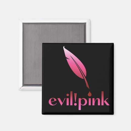 kwaadaardig roze magneet (Voorkant / Achterkant)