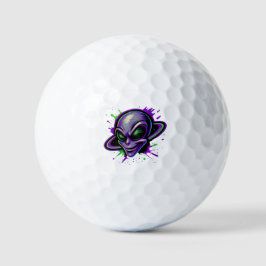 Kwaadaardige Alien Schot Golfballen