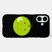 Kwaadaardige appel met litteken Halloween Case-Mate iPhone Case (Achterkant (horizontaal))