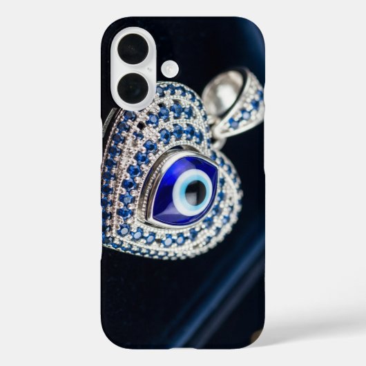 Kwaadaardige blik Hart Sieraden Macro fotografie d Case-Mate iPhone Case (Achterkant)
