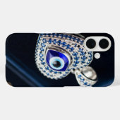 Kwaadaardige blik Hart Sieraden Macro fotografie d Case-Mate iPhone Case (Achterkant (horizontaal))