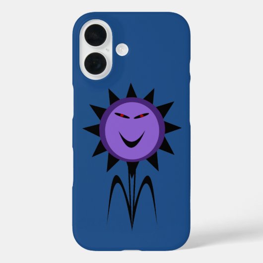 Kwaadaardige Bloem Kawaii Goth Halloween Case-Mate iPhone Case (Achterkant)
