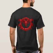 Kwaadaardige cirkel t-shirt (Achterkant)