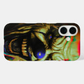 Kwaadaardige clown iPhone 16 telefoonhoesje. Case-Mate iPhone Case (Achterkant (horizontaal))