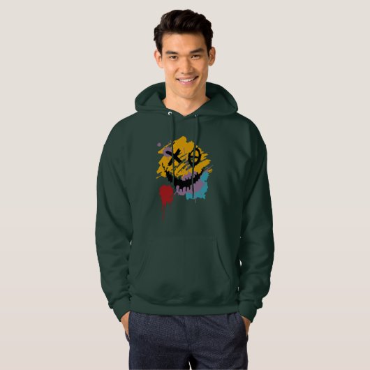 Kwaadaardige Glimlach Hoodie (Voorkant volledig)