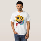 Kwaadaardige Glimlach T-shirt (Voorkant volledig)