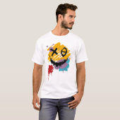 Kwaadaardige Glimlach T-shirt (Voorkant volledig)
