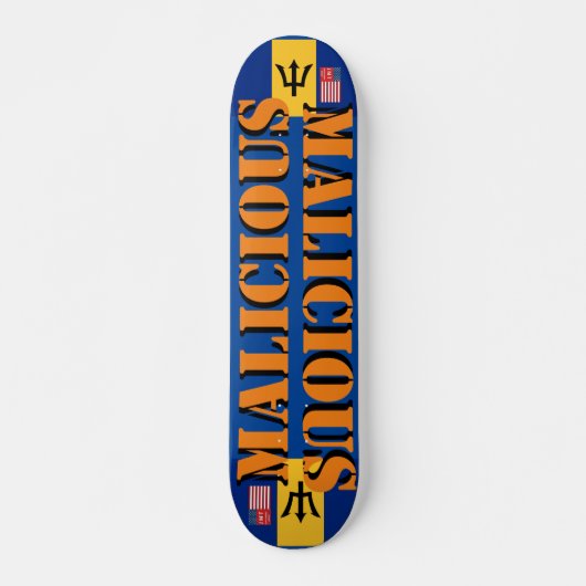 KWAADAARDIGE JMT BARB 7 3/4" Skateboard Deck (Voorkant)