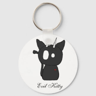 Kwaadaardige Kitty-sleutelhanger Sleutelhanger
