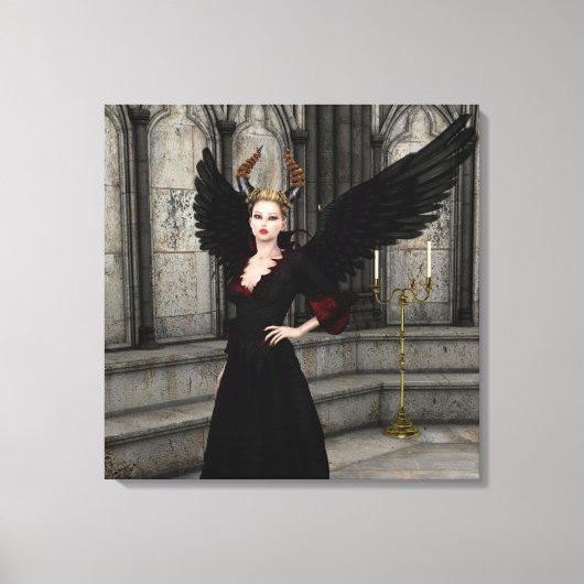 Kwaadaardige Koningin Canvas Afdruk (Voorkant)