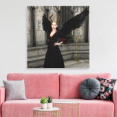 Kwaadaardige Koningin Canvas Afdruk (Insitu (Woonkamer))