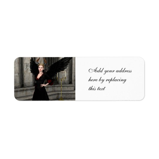 Kwaadaardige Koningin Etiket (Voorkant)