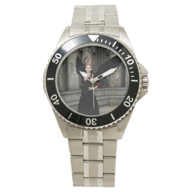 Kwaadaardige Koningin Horloge (Voorkant)