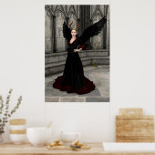Kwaadaardige Koningin Poster (Keuken)