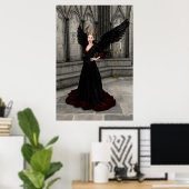 Kwaadaardige Koningin Poster (Thuiskantoor)