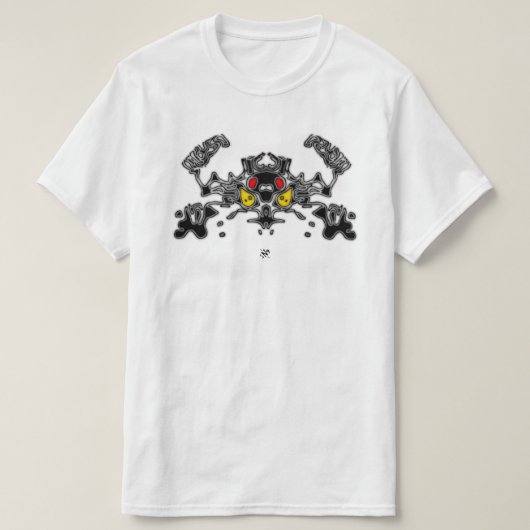 Kwaadaardige Krab 2 T-shirt (Design voorkant)