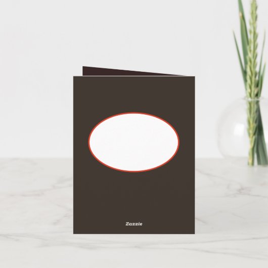 Kwaadaardige motivatie van archeoloog kaart (Achterkant)