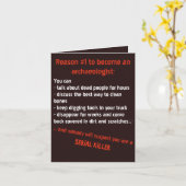 Kwaadaardige motivatie van archeoloog kaart (Gele Bloem)