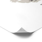 Kwaadaardige Perm waarde matte poster (Hoek)