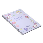 Kwaadaardige plannen en eenhoorns notitieboek (Rechterzijde)