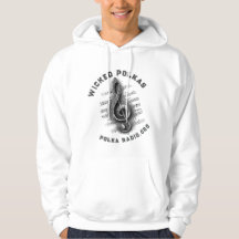 Kwaadaardige Polka Muzieknoot T-shirt
