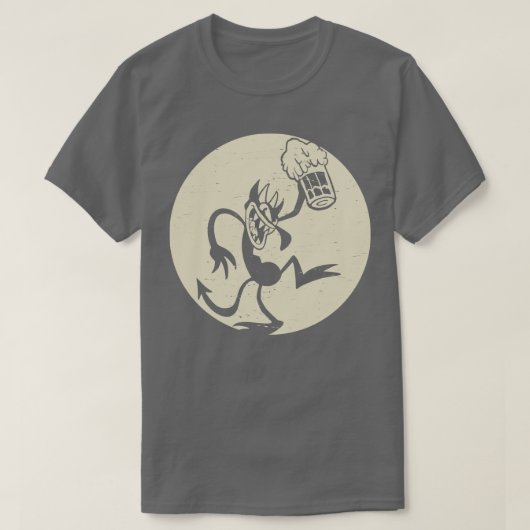 kwaadaardige retro TShirt (Design voorkant)