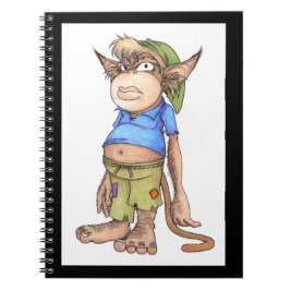 Kwaadaardige Teen-zuigende Aap Gnome Notitieboek