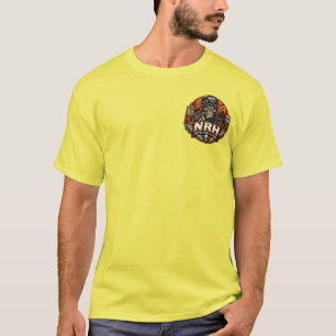Kwaadaardige Vintage Pompoen Halloween T-Shirt Voo