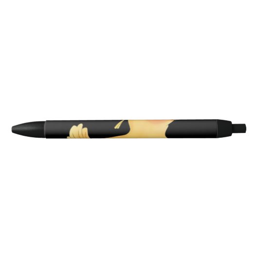 Kwaaie Duck Zwarte Inkt Pen (Voorkant)