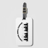 kwaaien Personaliseer , Bagage Label  (Voorkant (verticaal))