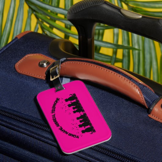 kwaaien Personaliseer , Bagage Label (Voorkant Insitu 1)
