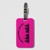 kwaaien Personaliseer , Bagage Label (Voorkant (verticaal))