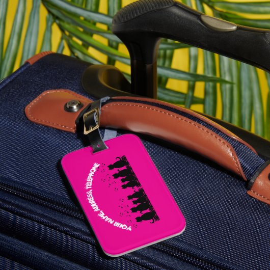 kwaaien Personaliseer , Bagage Label  (Voorkant Insitu 1)