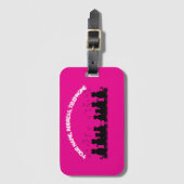 kwaaien Personaliseer , Bagage Label  (Voorkant (verticaal))